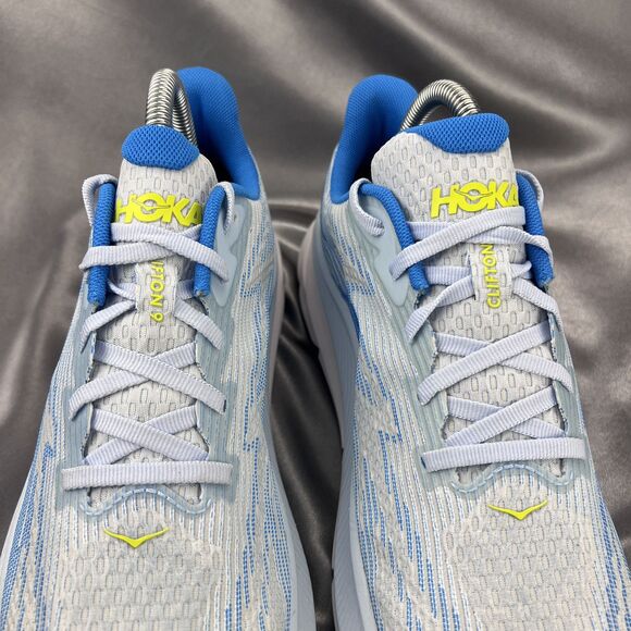 Hoka One Clifton 9 Sneakers Big Kids Sz 7 MD Blue Athletic Running 1131170 IWEP - Picture 7 of 16